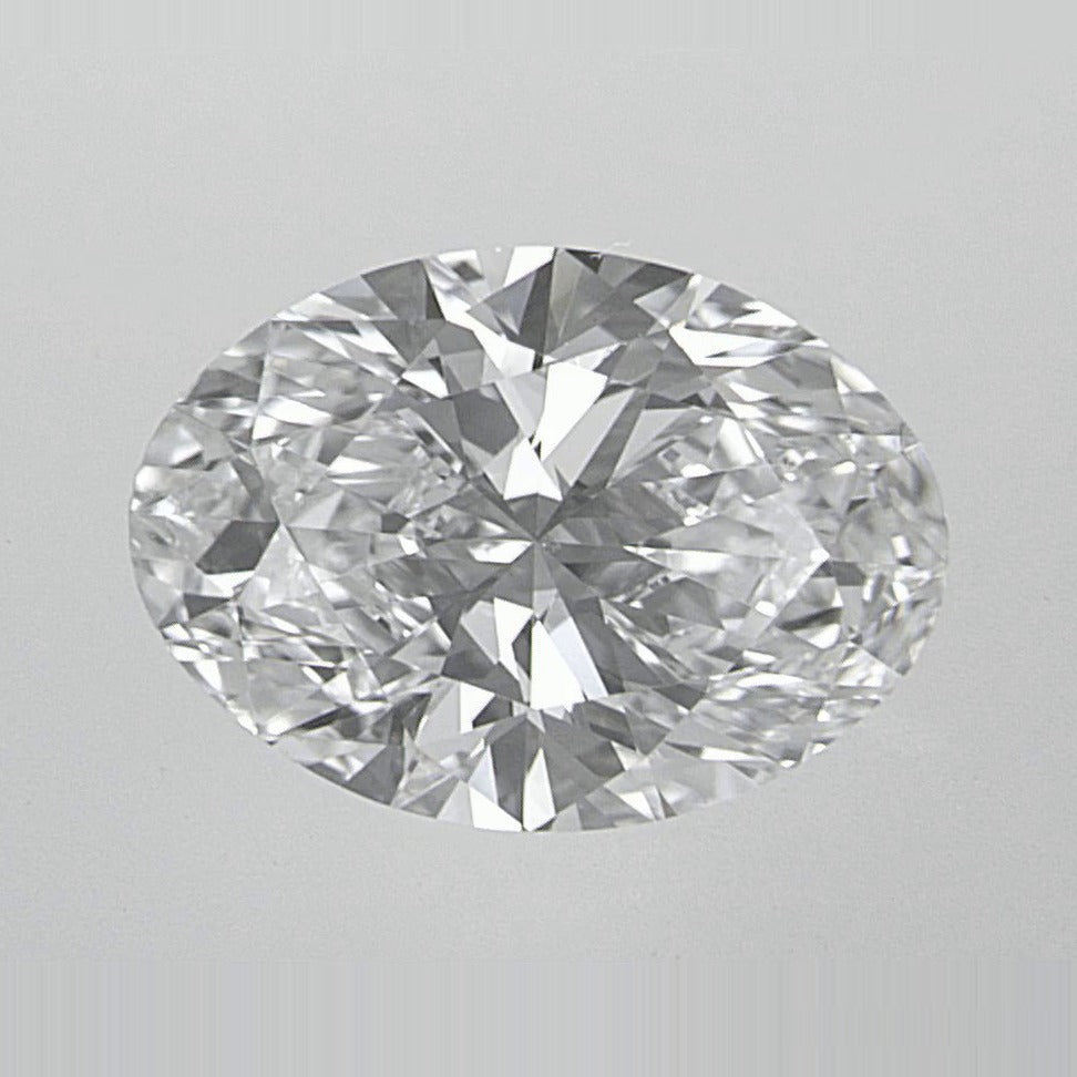 1.37 ct lab-grown diamond, oval cut | Sapphire Row · cut7