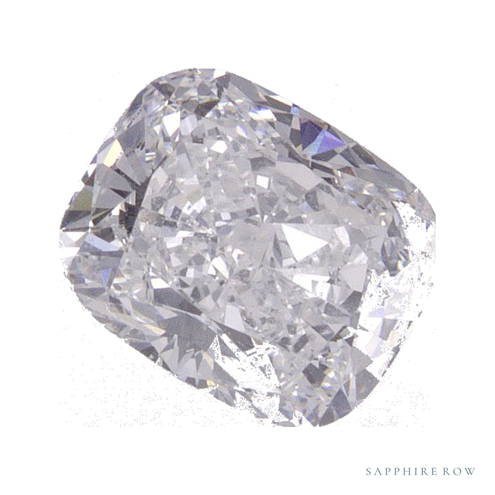 1.37 ct lab-grown diamond, elongated cushion cut | Sapphire Row · cut4