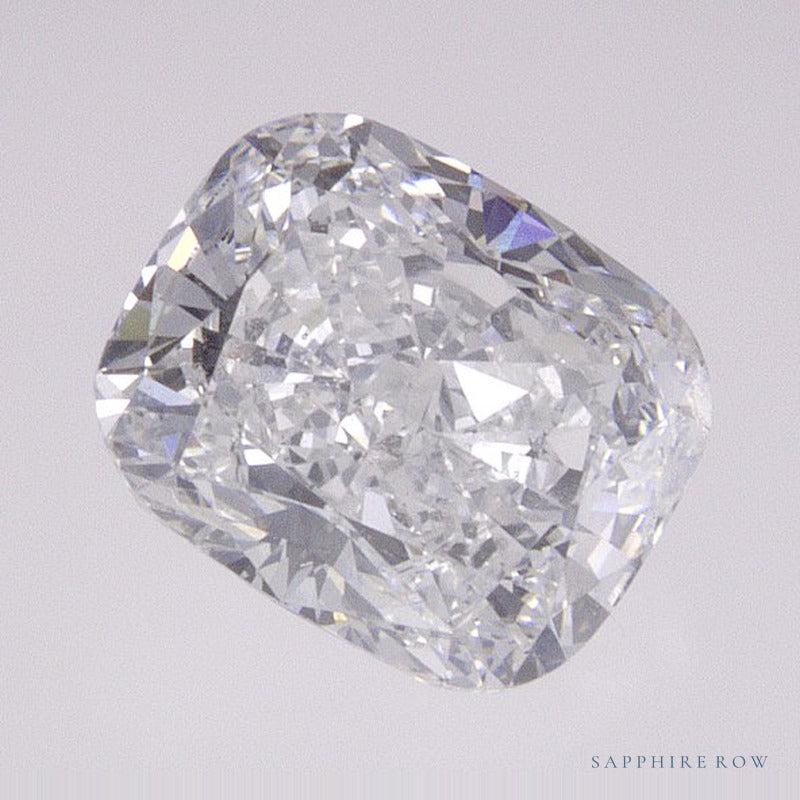 1.37 ct lab-grown diamond, elongated cushion cut | Sapphire Row · cut7
