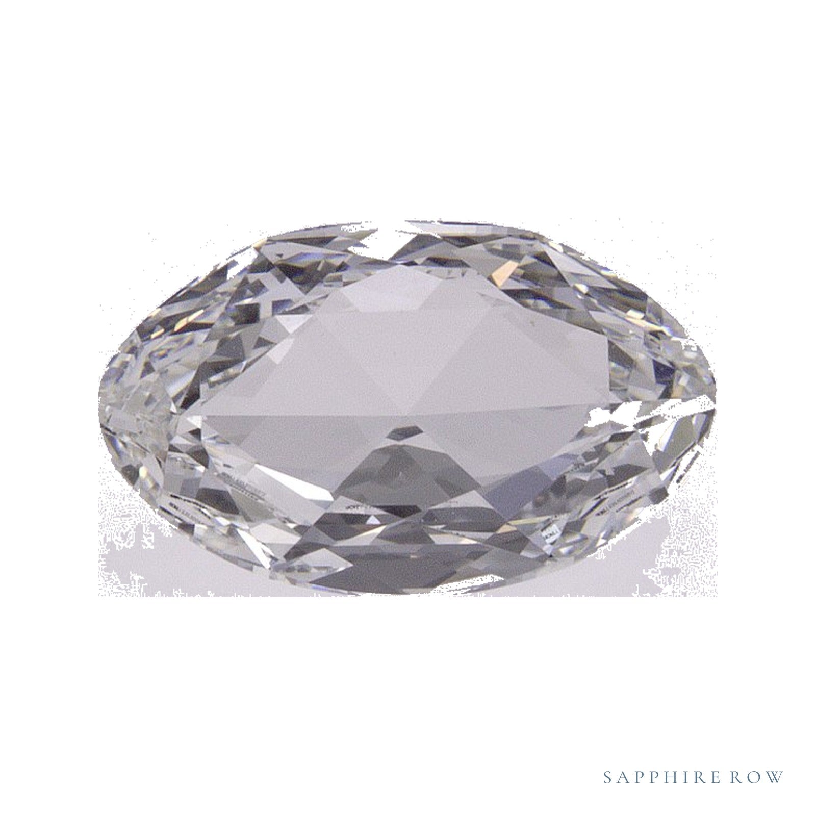 1.36 ct lab-grown diamond, oval cut | Sapphire Row · cut4