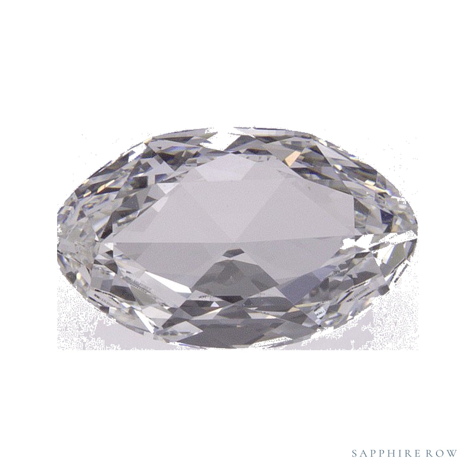 1.36 ct lab-grown diamond, oval cut | Sapphire Row · cut4