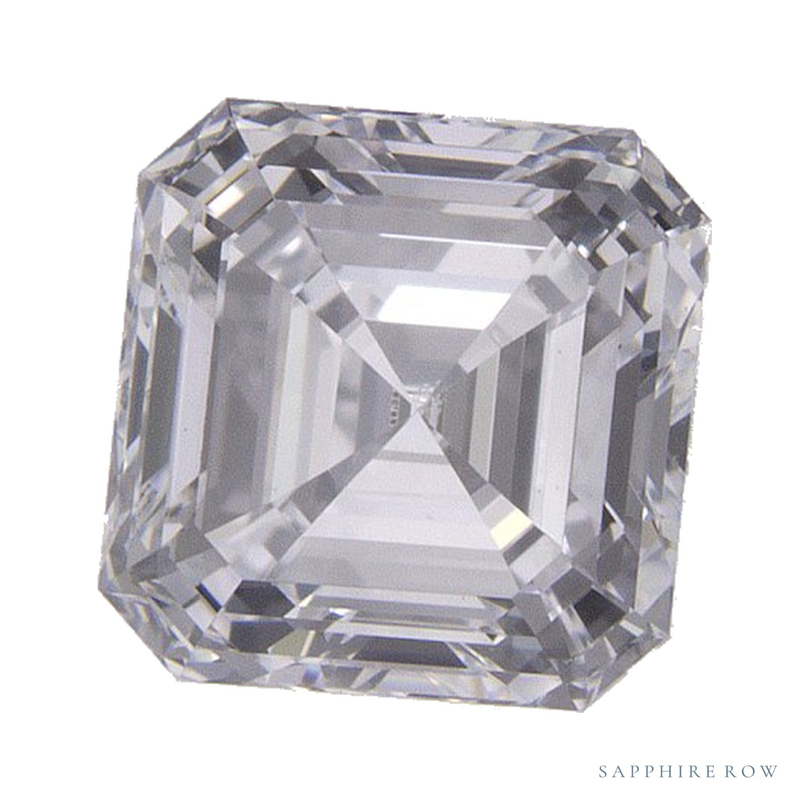 1.36 ct lab-grown diamond, asscher cut | Sapphire Row · cut4