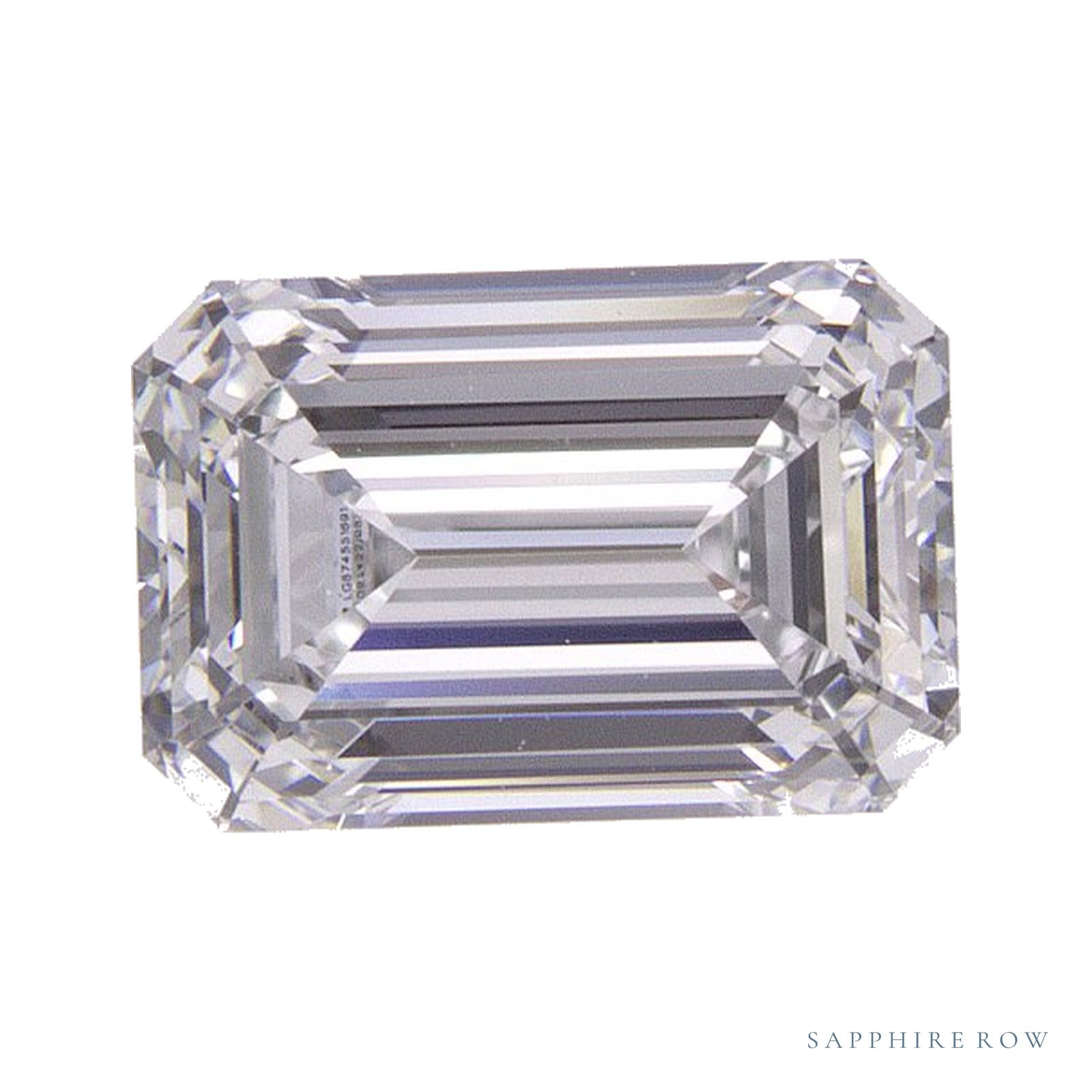 1.36 ct lab-grown diamond, emerald cut | Sapphire Row · cut4