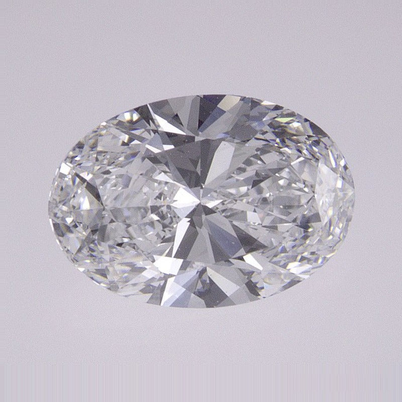 1.36 ct lab-grown diamond, oval cut | Sapphire Row · cut7