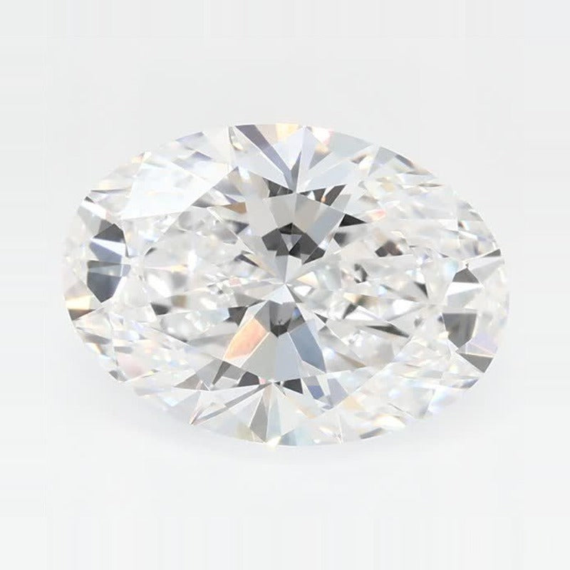 1.35 ct lab-grown diamond, oval cut | Sapphire Row · cut7