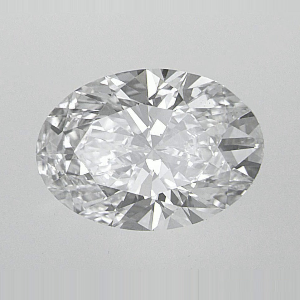 1.35 ct lab-grown diamond, oval cut | Sapphire Row · cut7