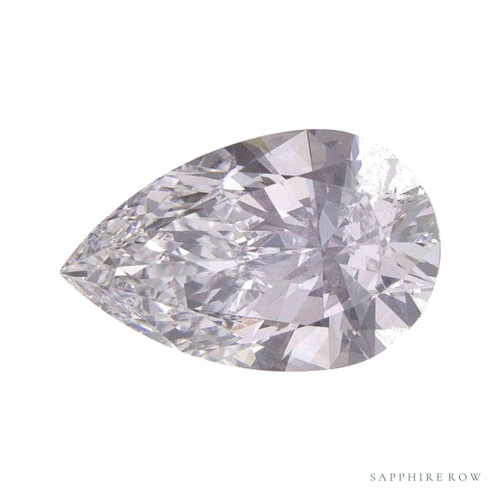 1.35 ct lab-grown diamond, pear cut | Sapphire Row · cut4