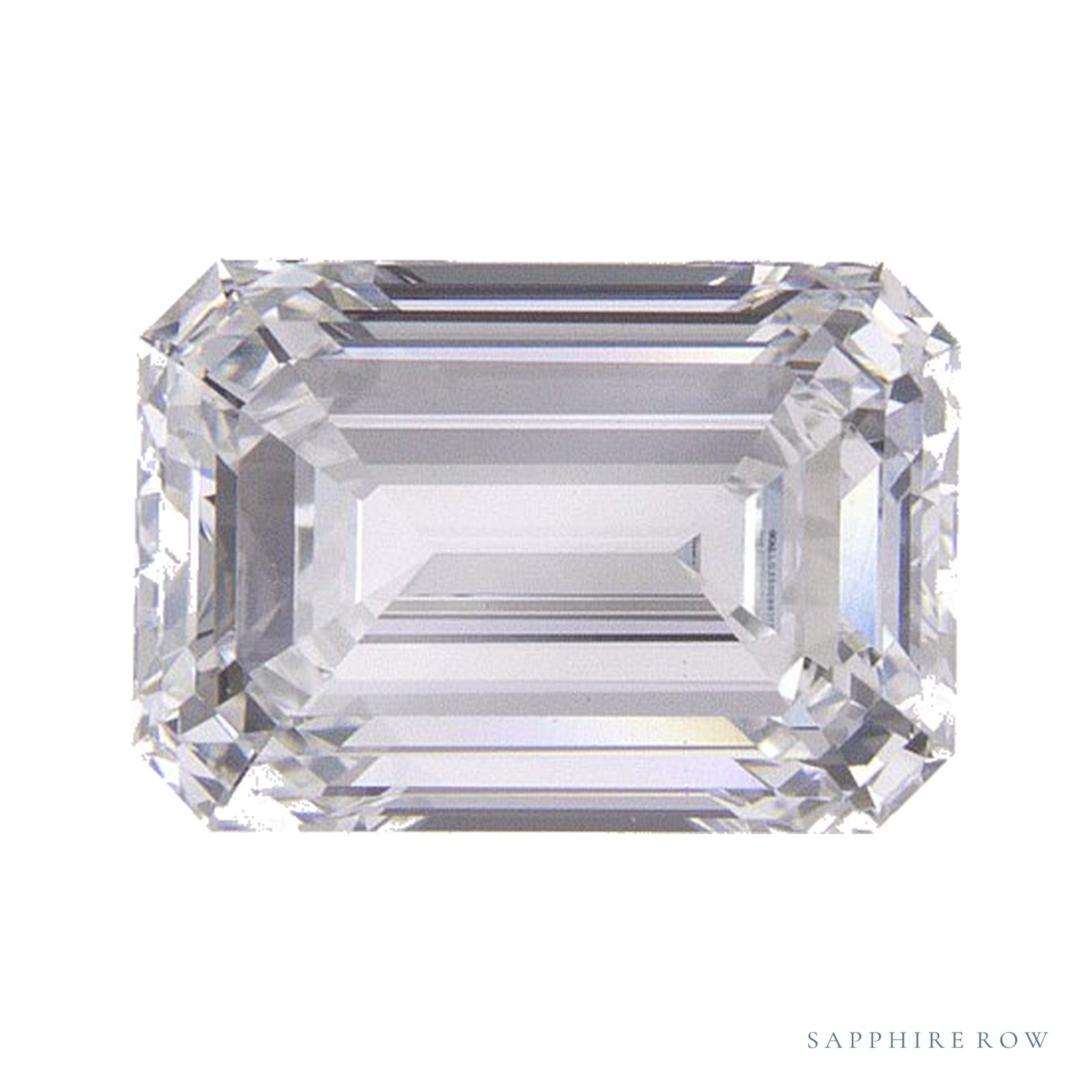 1.35 ct lab-grown diamond, emerald cut | Sapphire Row · cut4