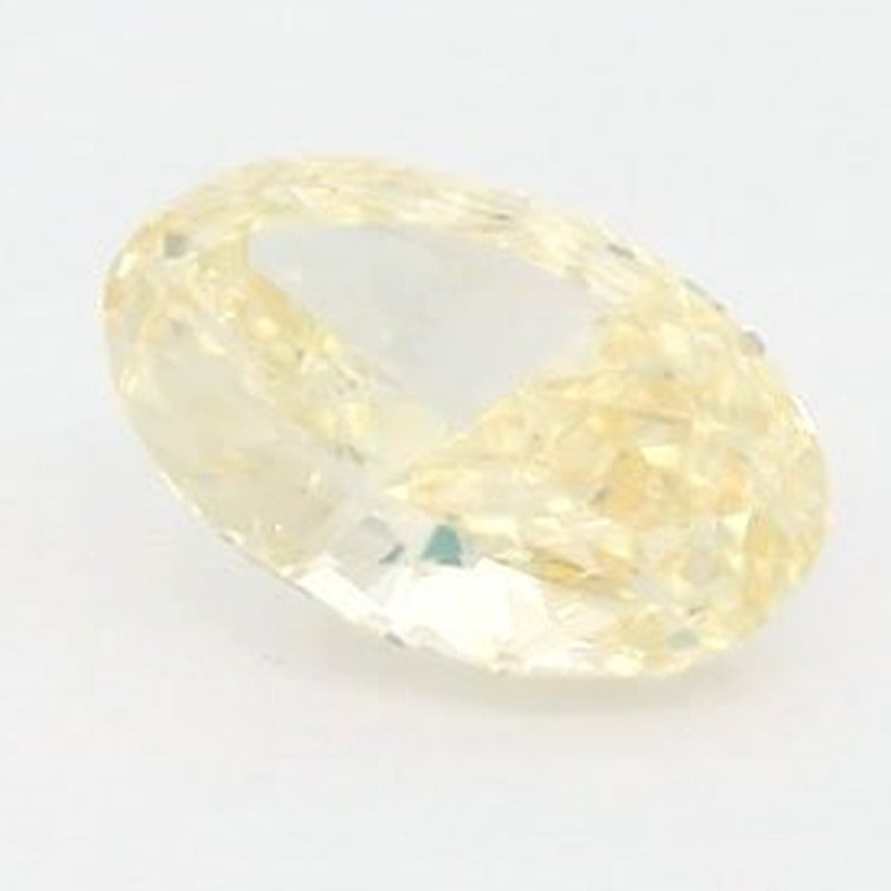 1.34 ct lab-grown fancy intense yellow diamond, oval cut | Sapphire Row · cut7