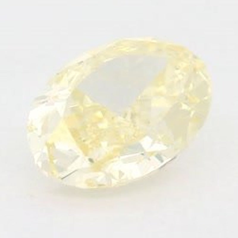 1.34 ct lab-grown fancy intense yellow diamond, oval cut | Sapphire Row · cut7