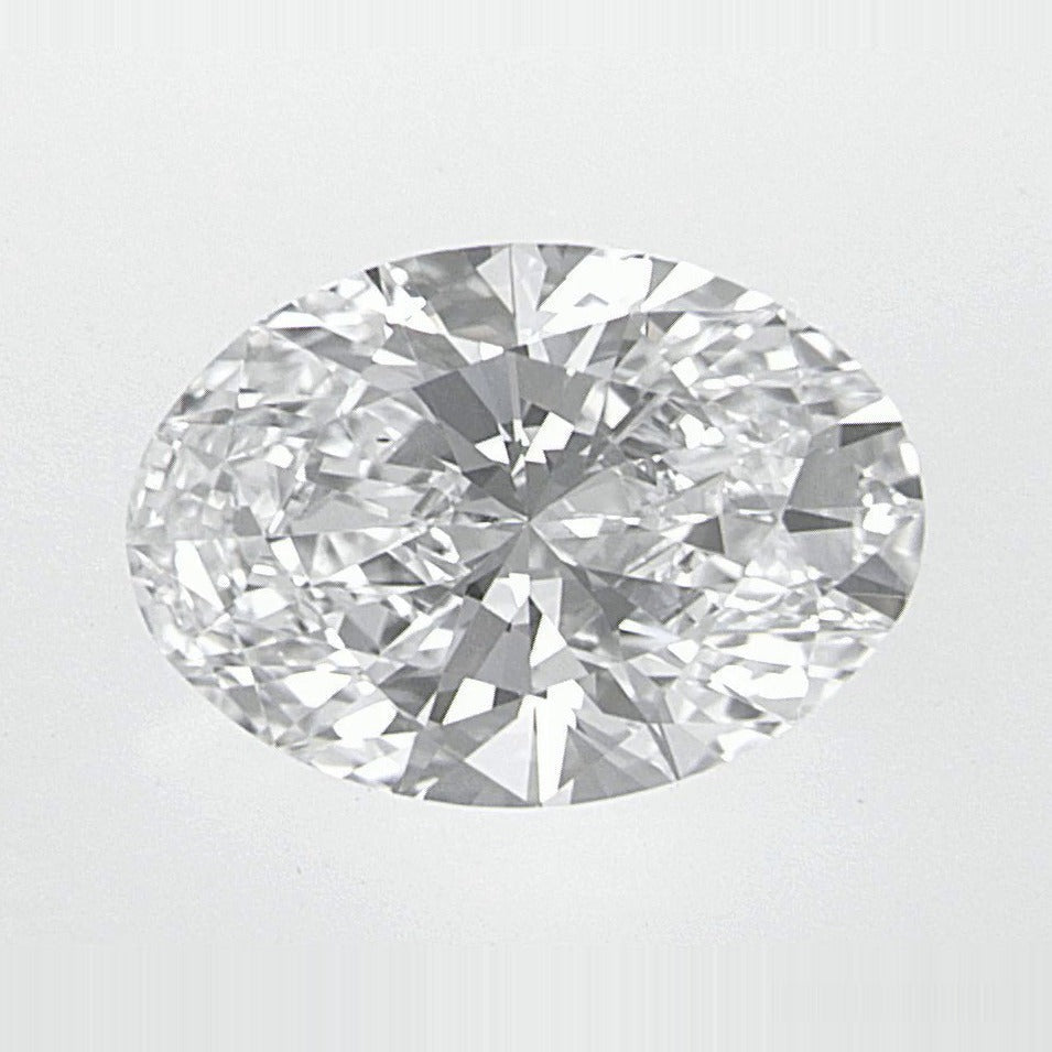 1.34 ct lab-grown diamond, oval cut | Sapphire Row · cut7