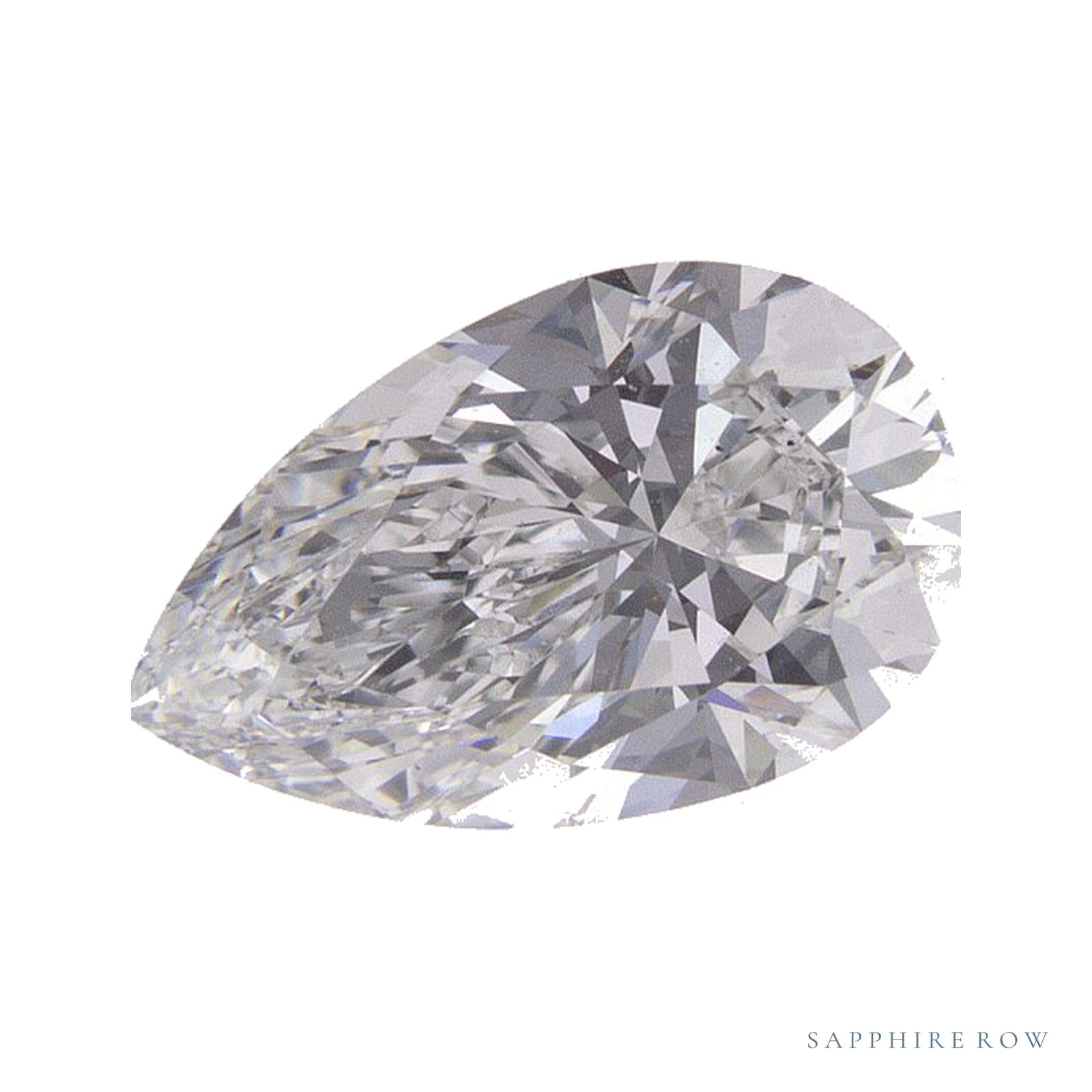 1.33 ct lab-grown diamond, pear cut | Sapphire Row · cut4