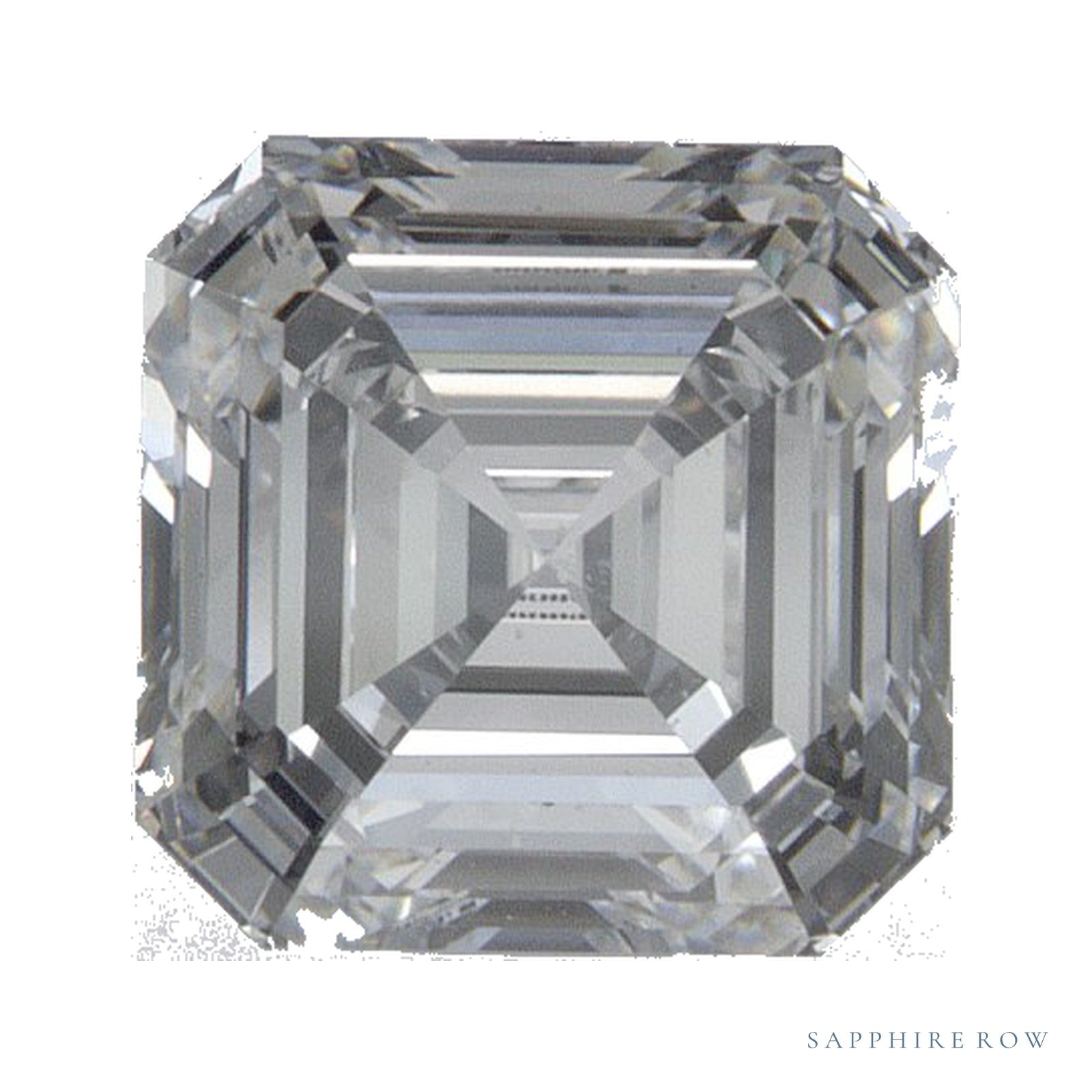 1.32 ct lab-grown diamond, asscher cut | Sapphire Row · cut4