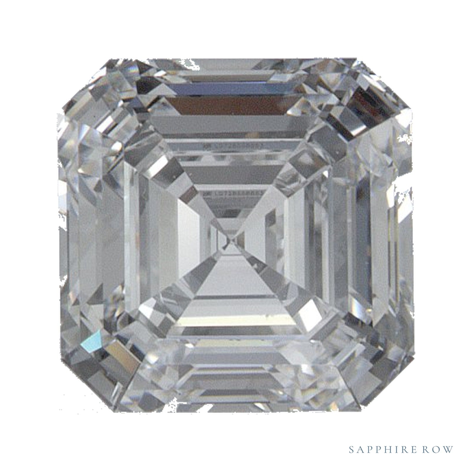 1.32 ct lab-grown diamond, asscher cut | Sapphire Row · cut4