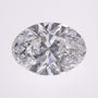 1.31 ct lab-grown diamond, oval cut | Sapphire Row · cut7