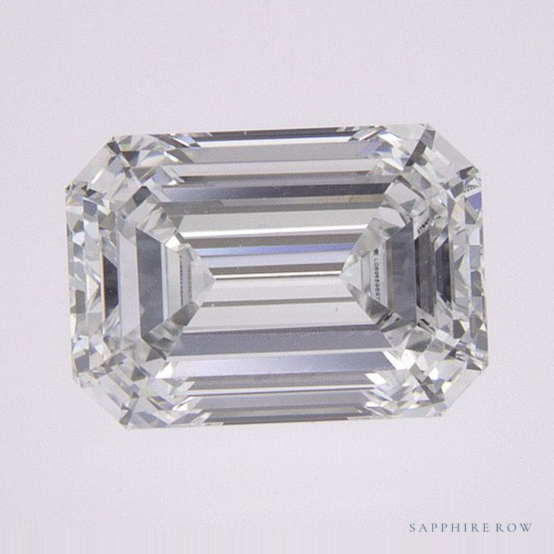 1.31 ct lab-grown diamond, emerald cut | Sapphire Row · cut7