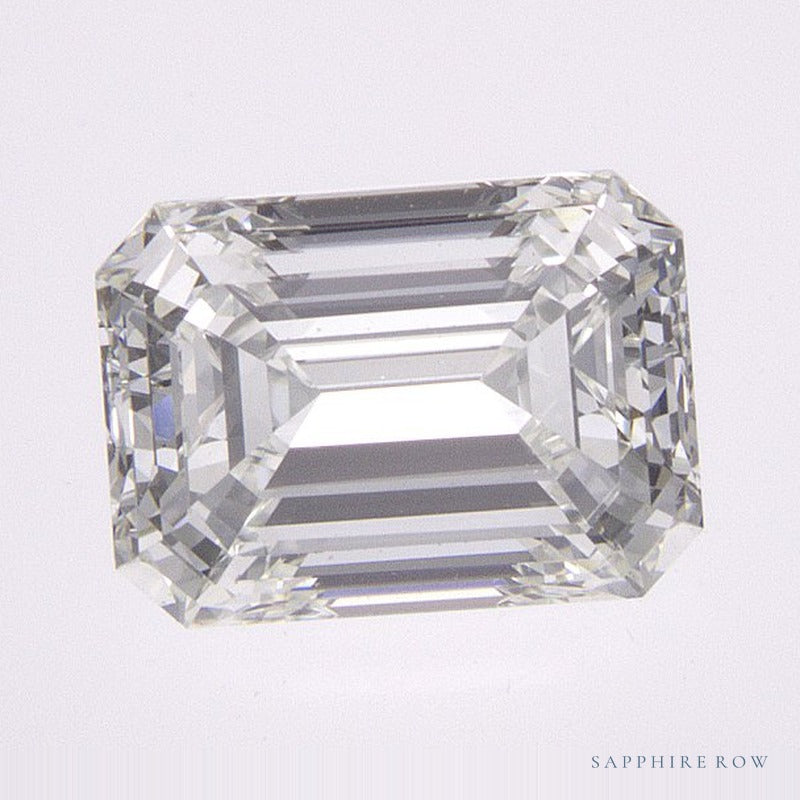 1.30 ct natural diamond, emerald cut | Sapphire Row · cut7