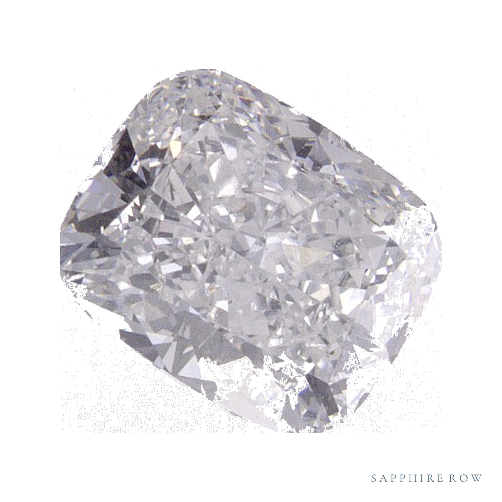 1.30 ct lab-grown diamond, elongated cushion cut | Sapphire Row · cut4
