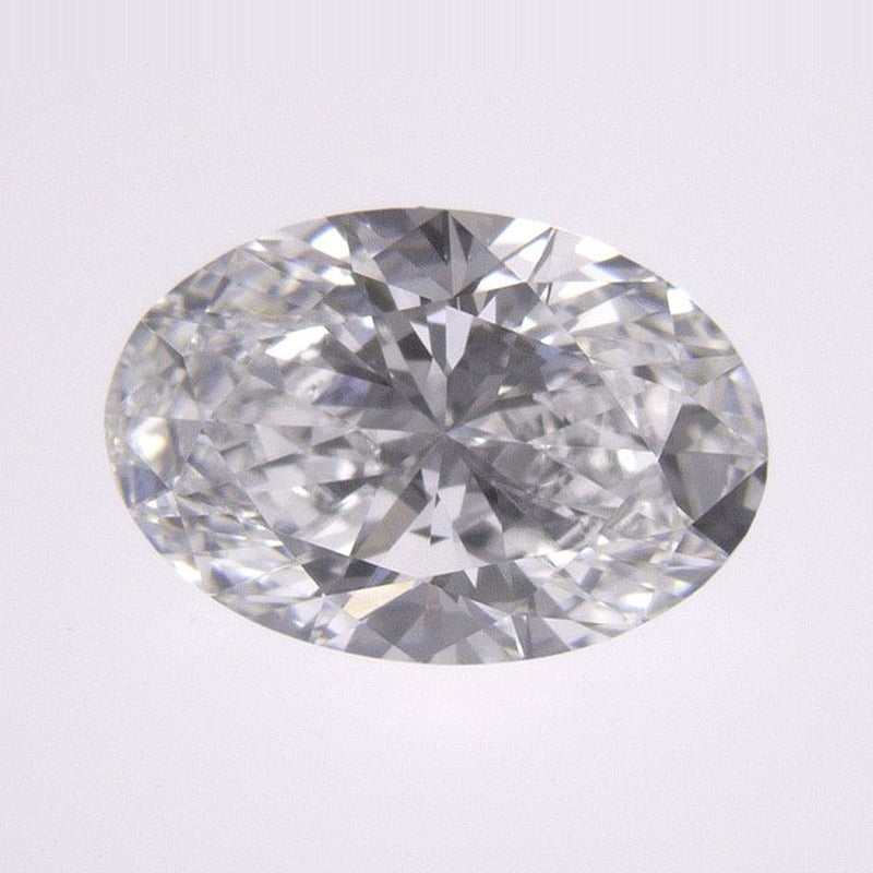 1.29 ct lab-grown diamond, oval cut | Sapphire Row · cut7