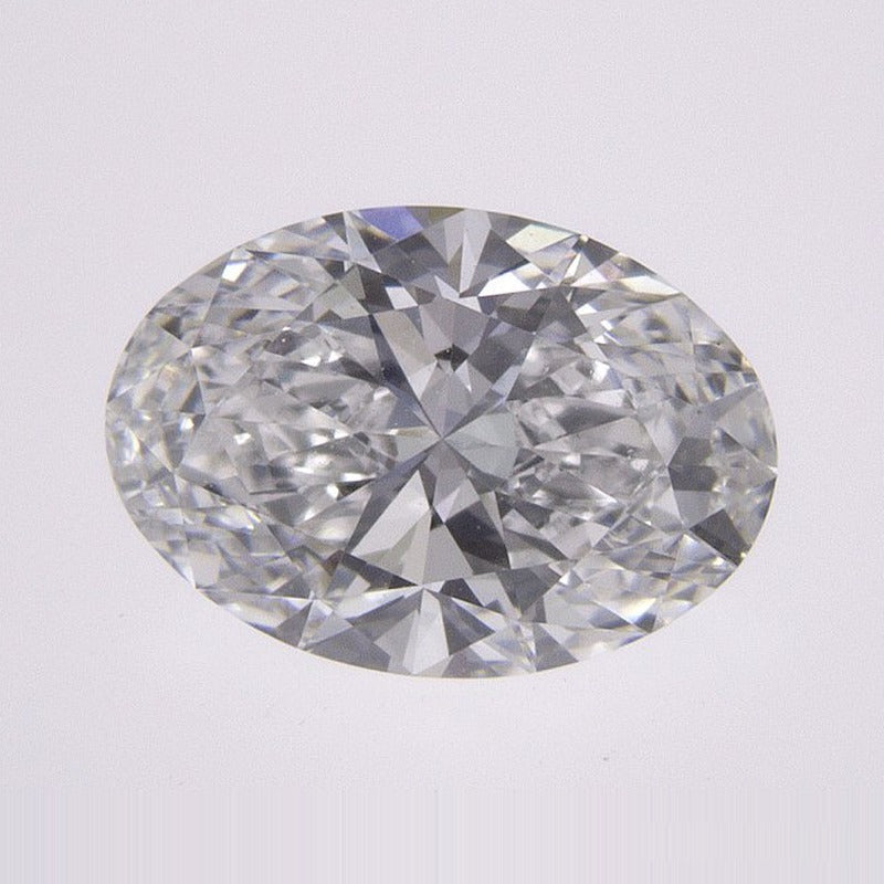 1.29 ct lab-grown diamond, oval cut | Sapphire Row · cut7