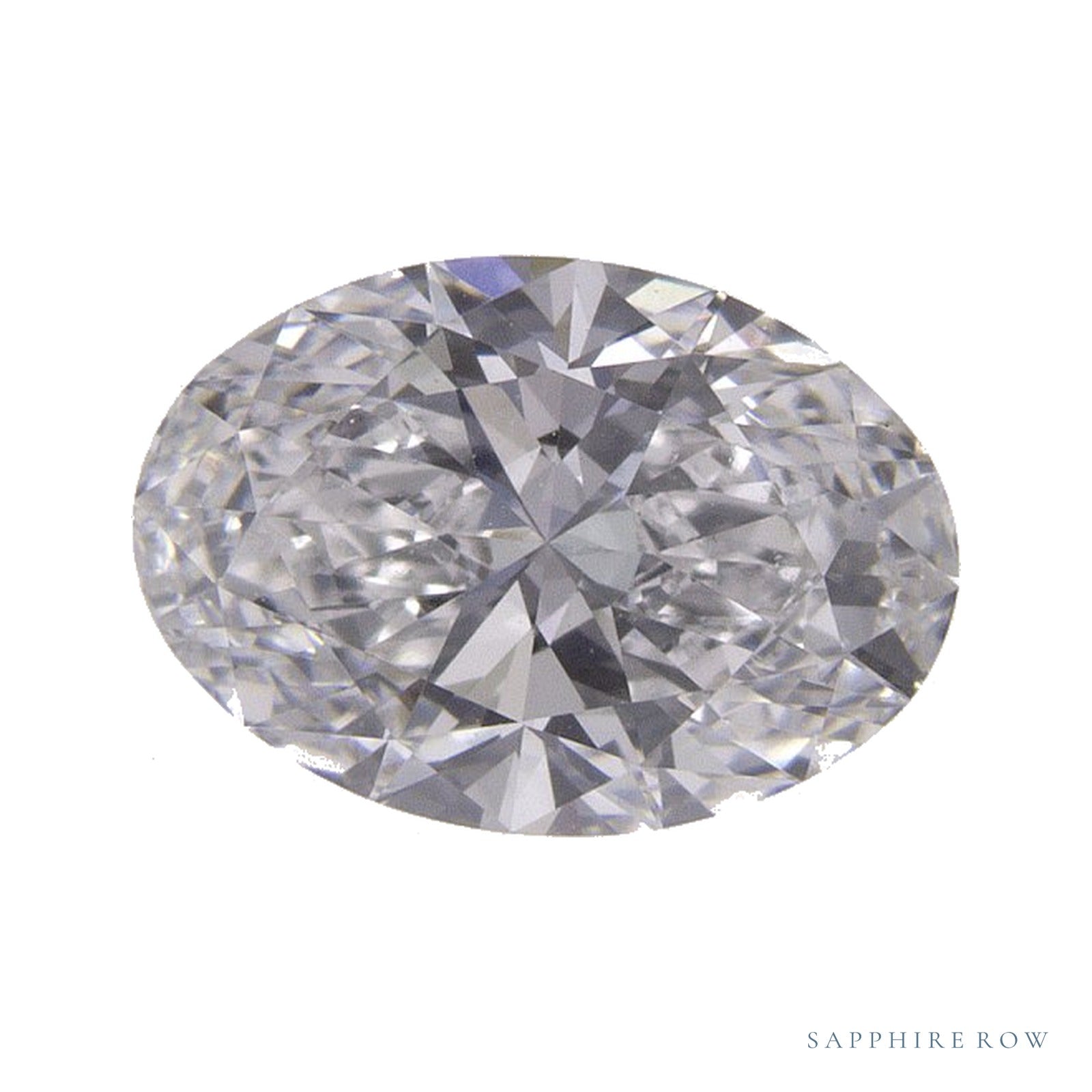 1.29 ct lab-grown diamond, oval cut | Sapphire Row · cut4