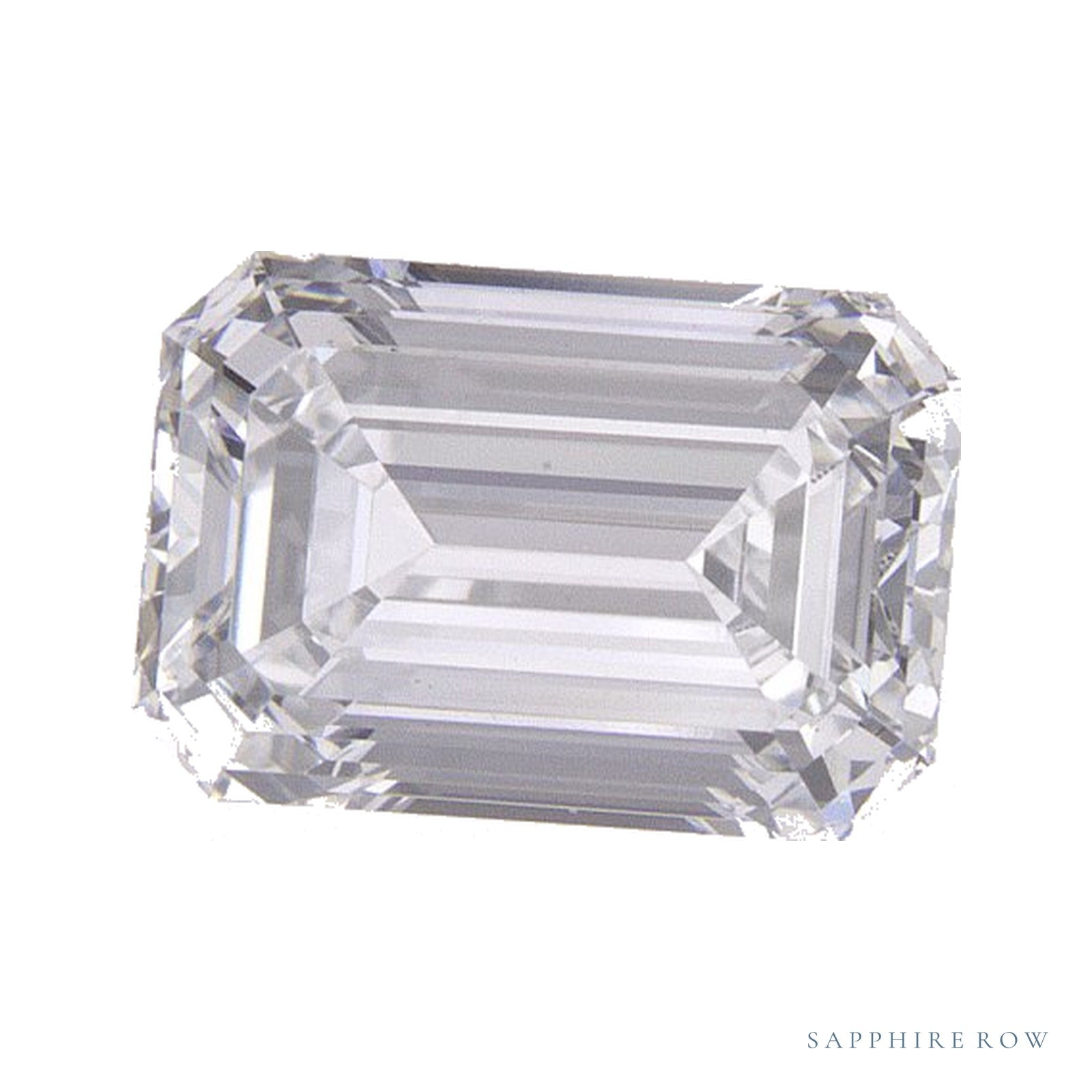 1.29 ct lab-grown diamond, emerald cut | Sapphire Row · cut4