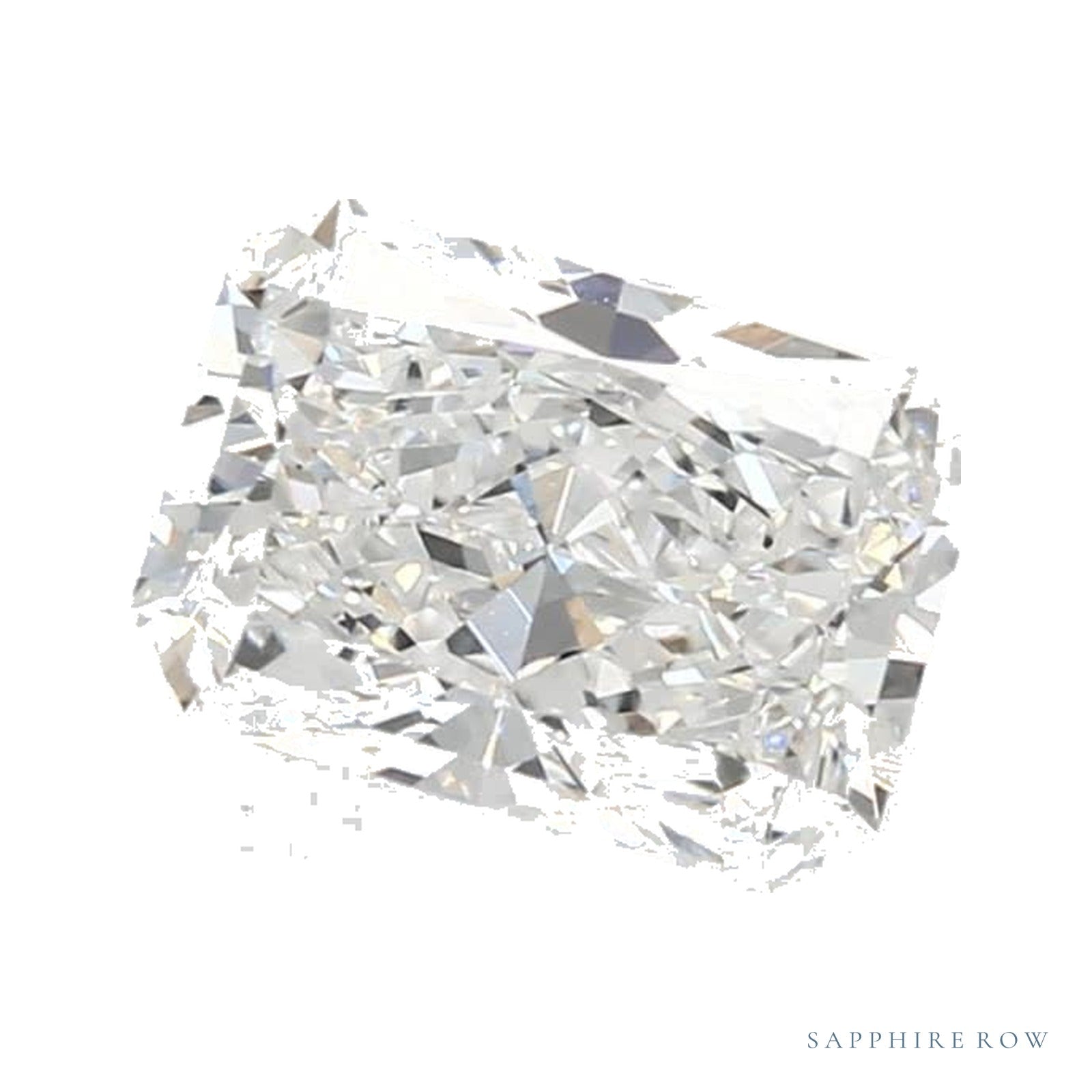 1.28 ct lab-grown diamond, radiant cut | Sapphire Row · cut4