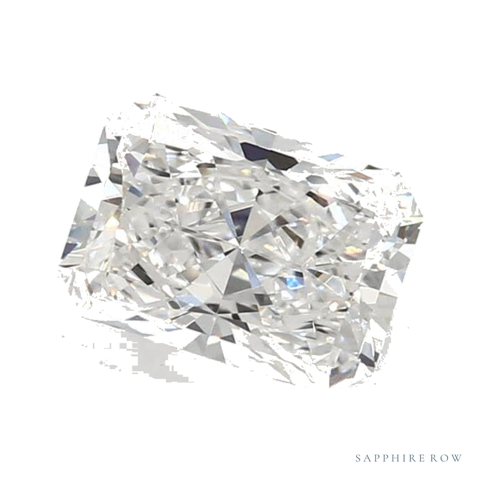 1.28 ct lab-grown diamond, radiant cut | Sapphire Row · cut4