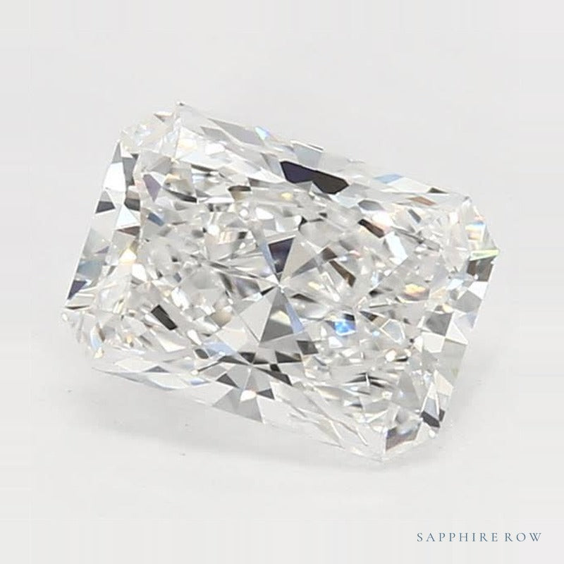 1.28 ct lab-grown diamond, radiant cut | Sapphire Row · cut7