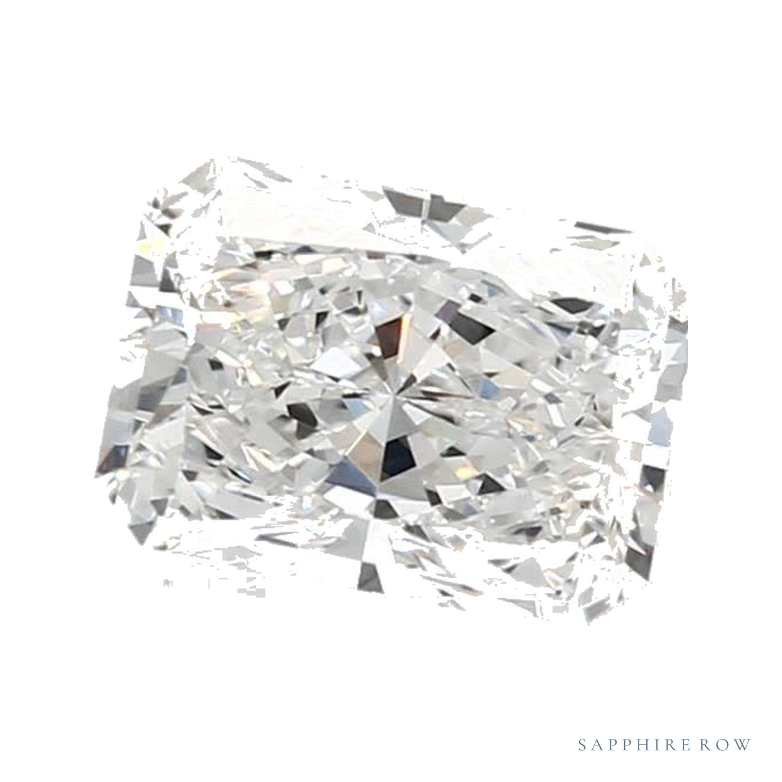 1.27 ct lab-grown diamond, radiant cut | Sapphire Row · cut4