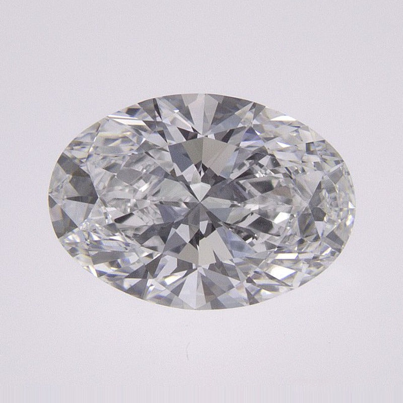 1.27 ct lab-grown diamond, oval cut | Sapphire Row · cut7