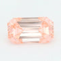 1.26 ct lab-grown fancy vivid pink diamond, emerald cut | Sapphire Row · cut7