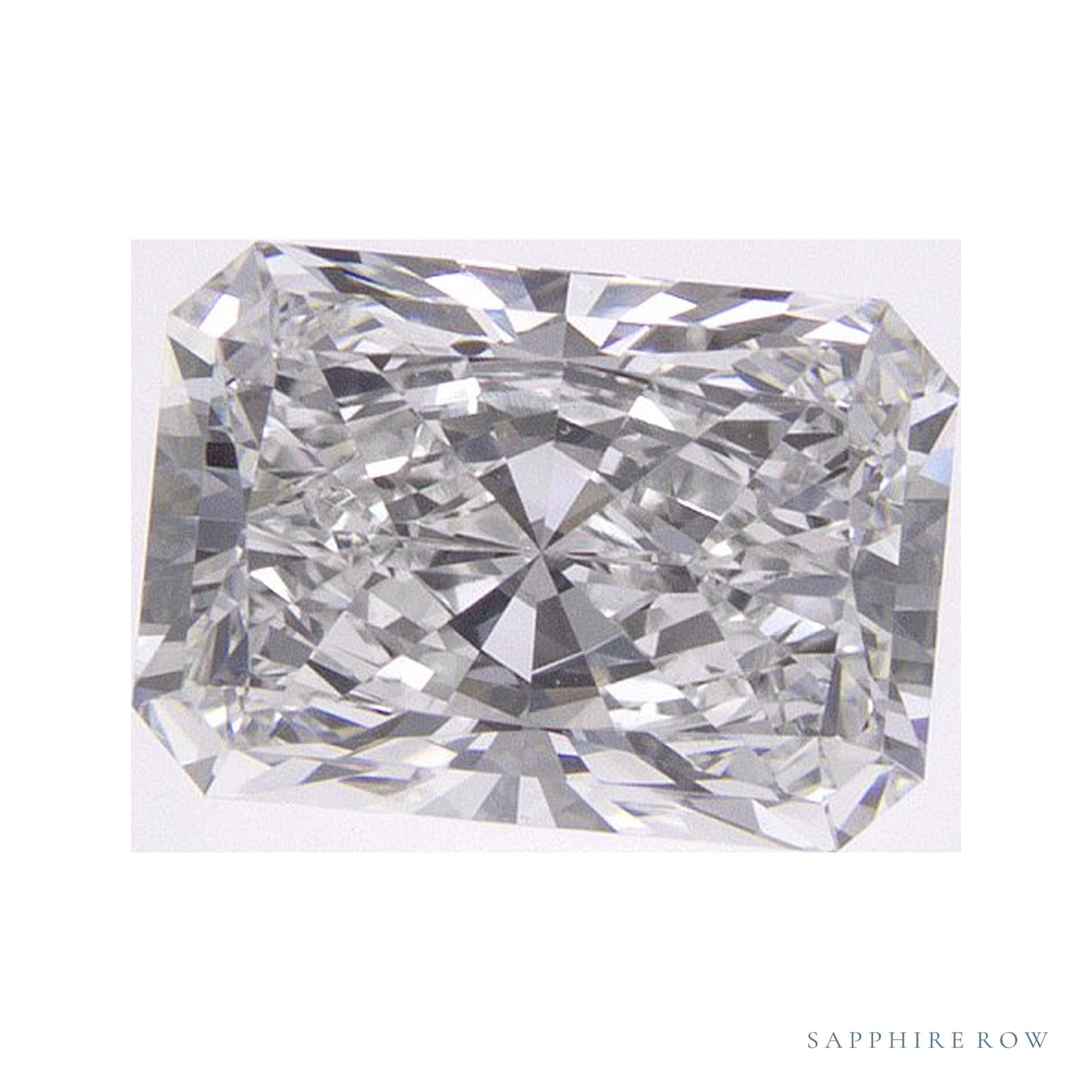 1.26 ct lab-grown diamond, radiant cut | Sapphire Row · cut4