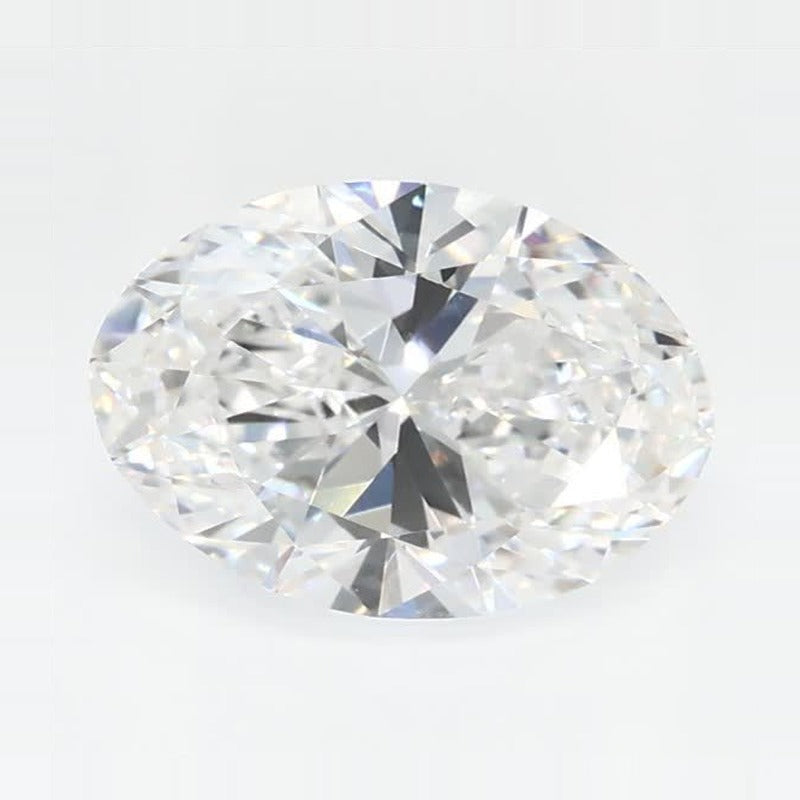 1.26 ct lab-grown diamond, oval cut | Sapphire Row · cut7