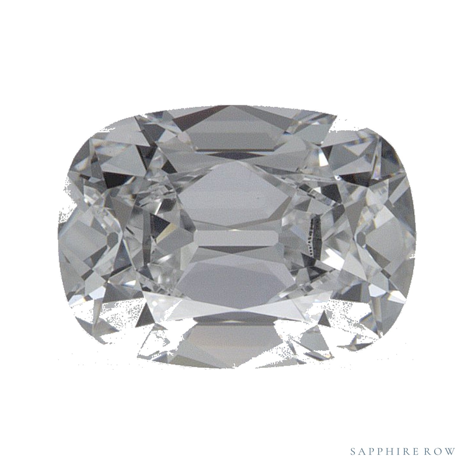 1.25 ct lab-grown diamond, elongated cushion cut | Sapphire Row · cut4