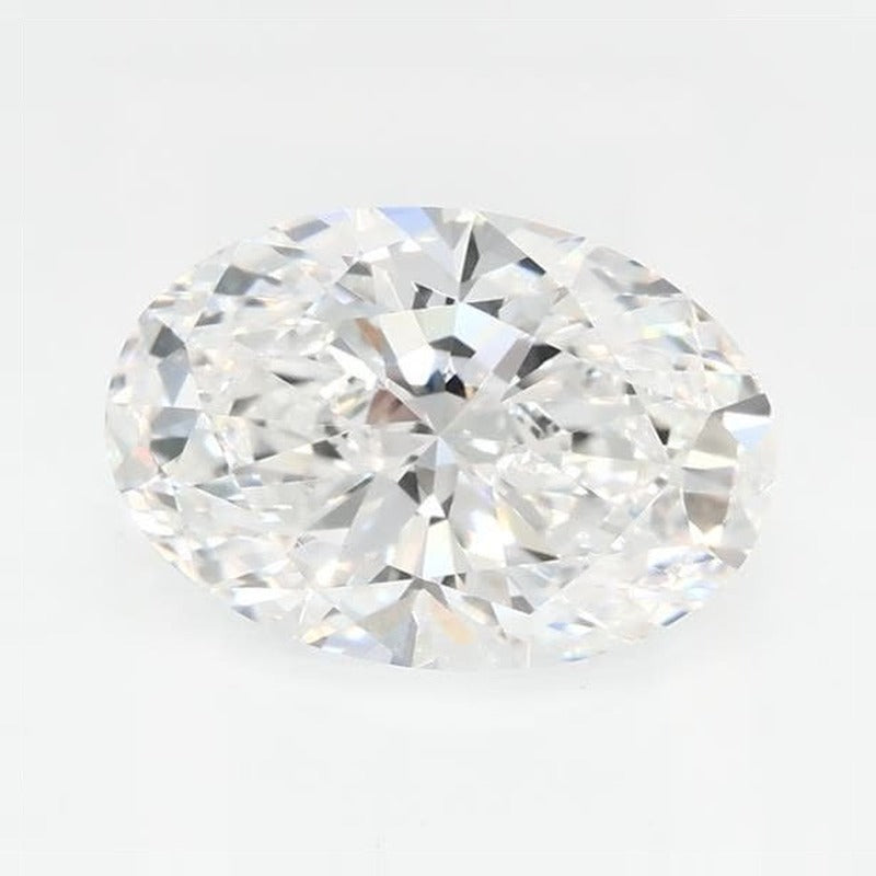 1.24 ct lab-grown diamond, oval cut | Sapphire Row · cut7