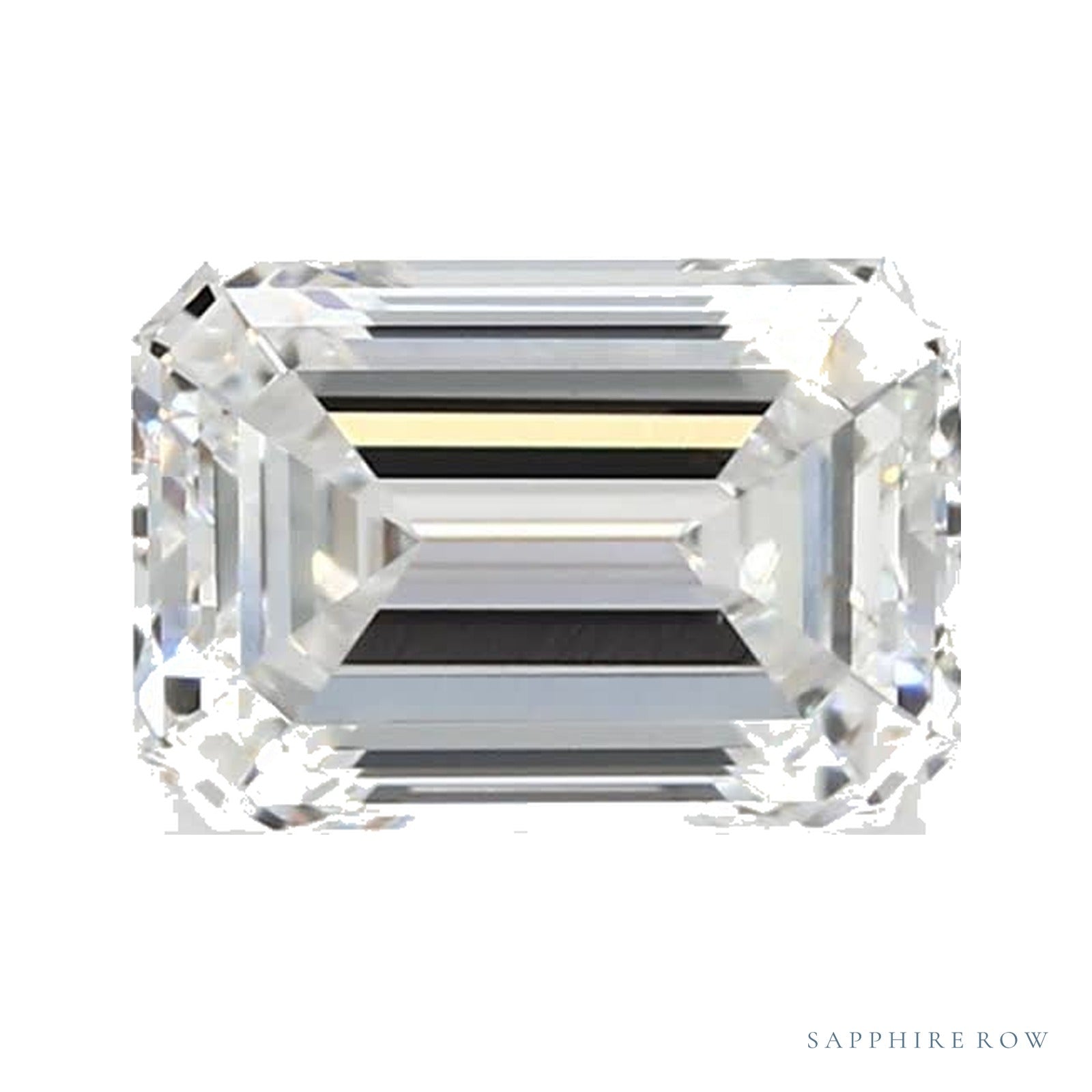 1.24 ct lab-grown diamond, emerald cut | Sapphire Row · cut4