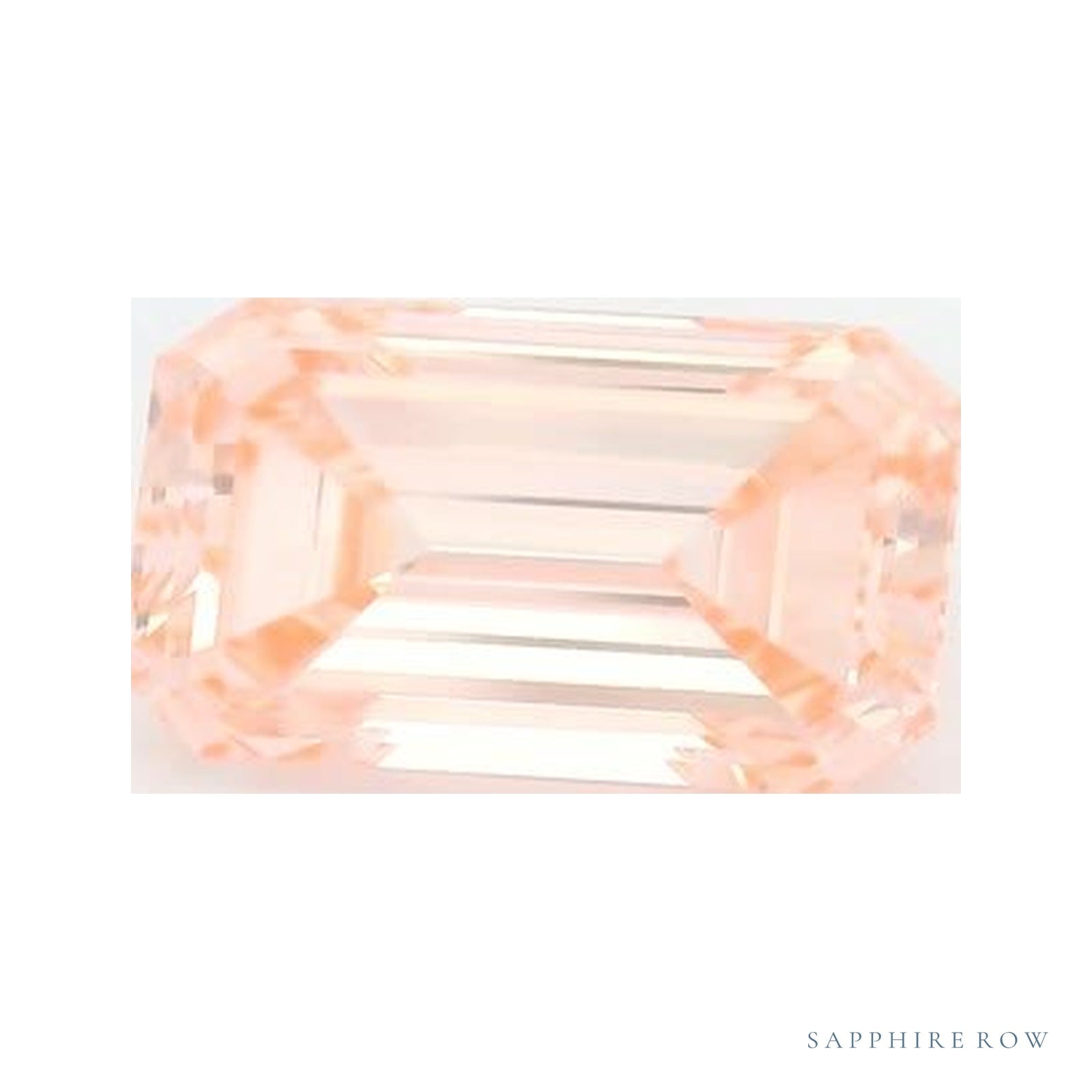 1.23 ct lab-grown fancy vivid pink diamond, emerald cut | Sapphire Row · cut4