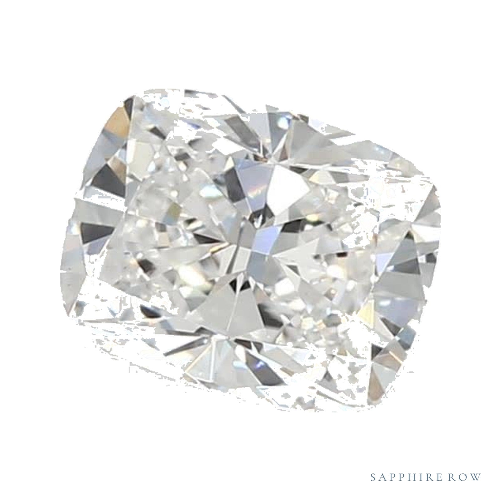 1.23 ct lab-grown diamond, elongated cushion cut | Sapphire Row · cut4