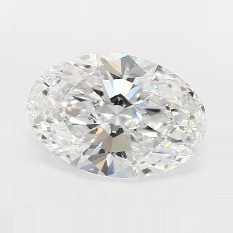 1.23 ct lab-grown diamond, oval cut | Sapphire Row · cut7