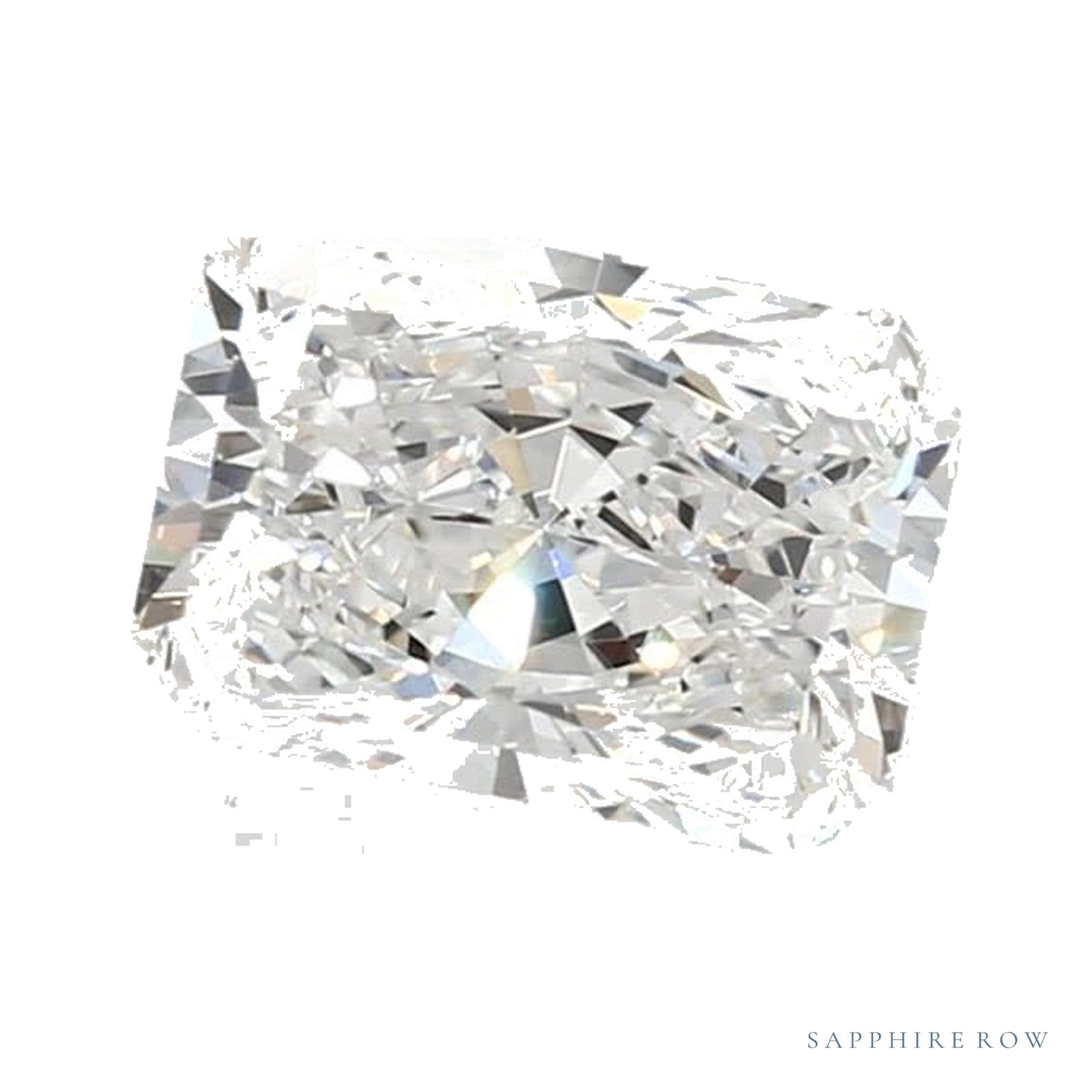 1.23 ct lab-grown diamond, radiant cut | Sapphire Row · cut4