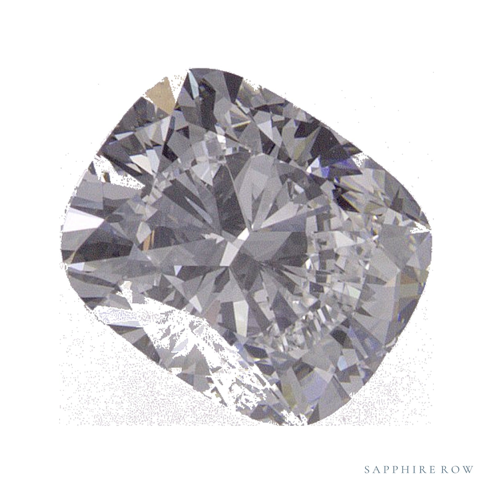 1.23 ct lab-grown diamond, elongated cushion cut | Sapphire Row · cut4