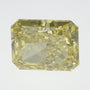 1.22 ct lab-grown fancy vivid yellow diamond, radiant cut | Sapphire Row · cut7