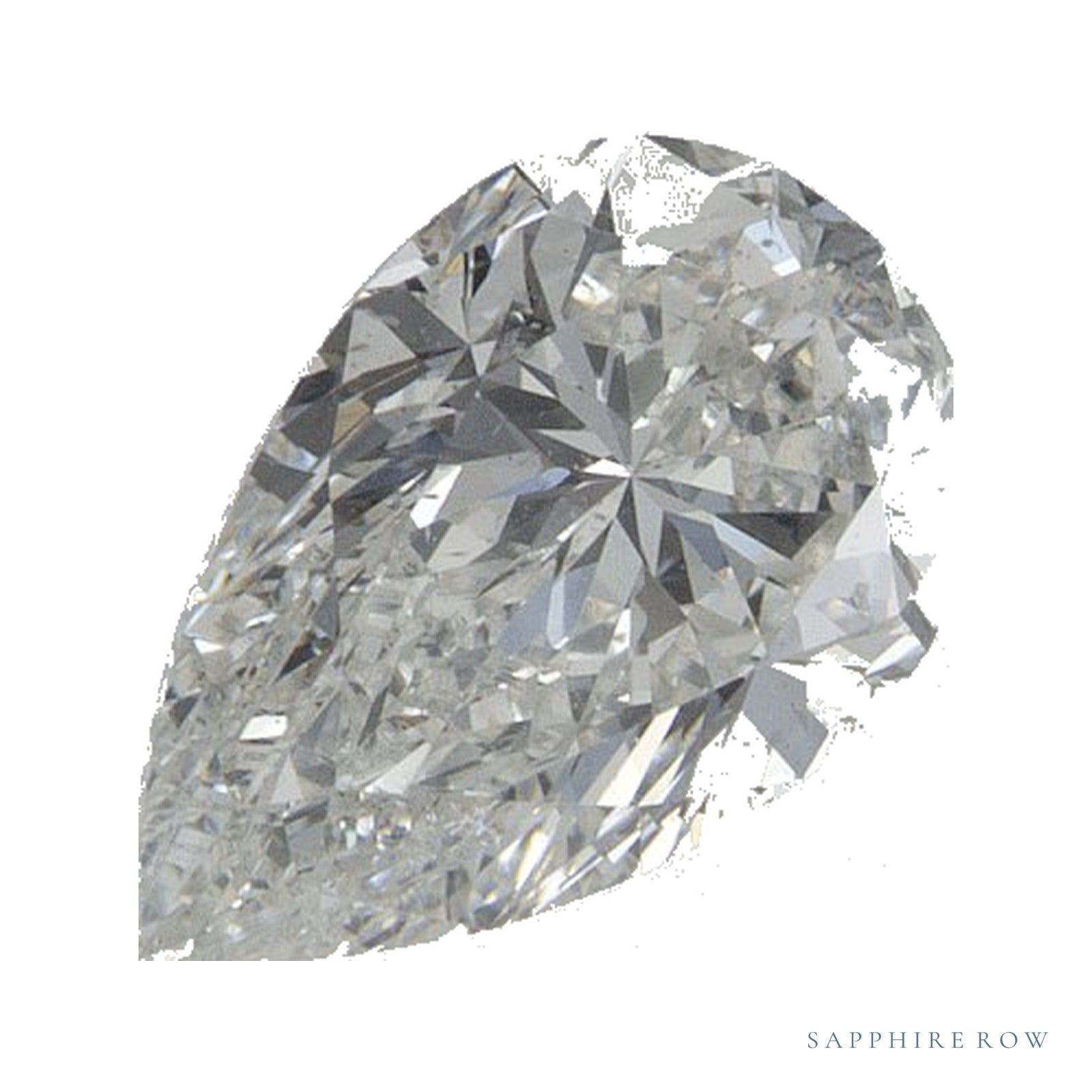 1.21 ct natural diamond, pear cut | Sapphire Row · cut4
