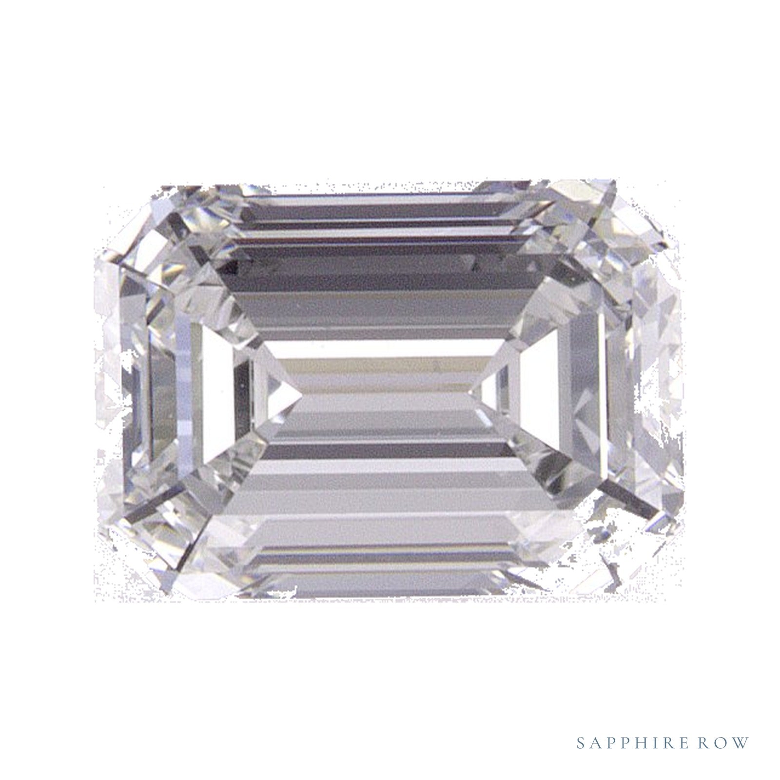 1.21 ct natural diamond, emerald cut | Sapphire Row · cut4