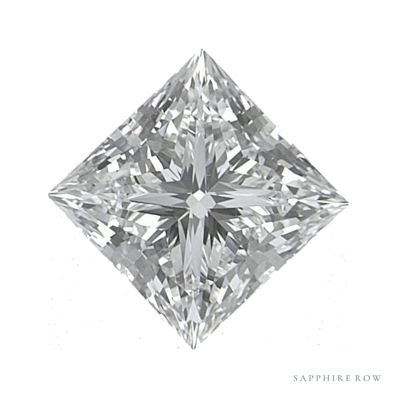 1.21 ct natural diamond, square cut | Sapphire Row · cut4