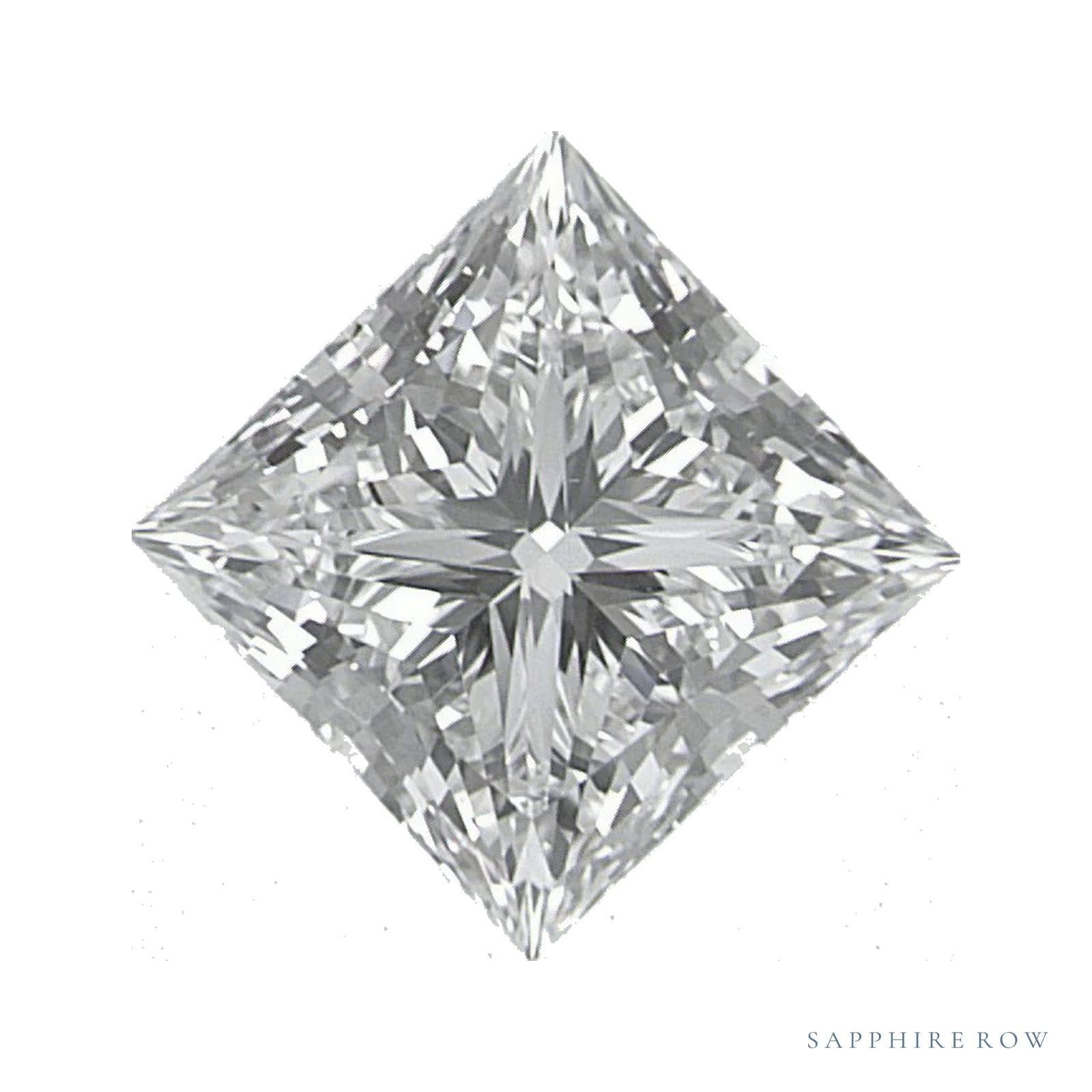 1.21 ct natural diamond, square cut | Sapphire Row · cut4