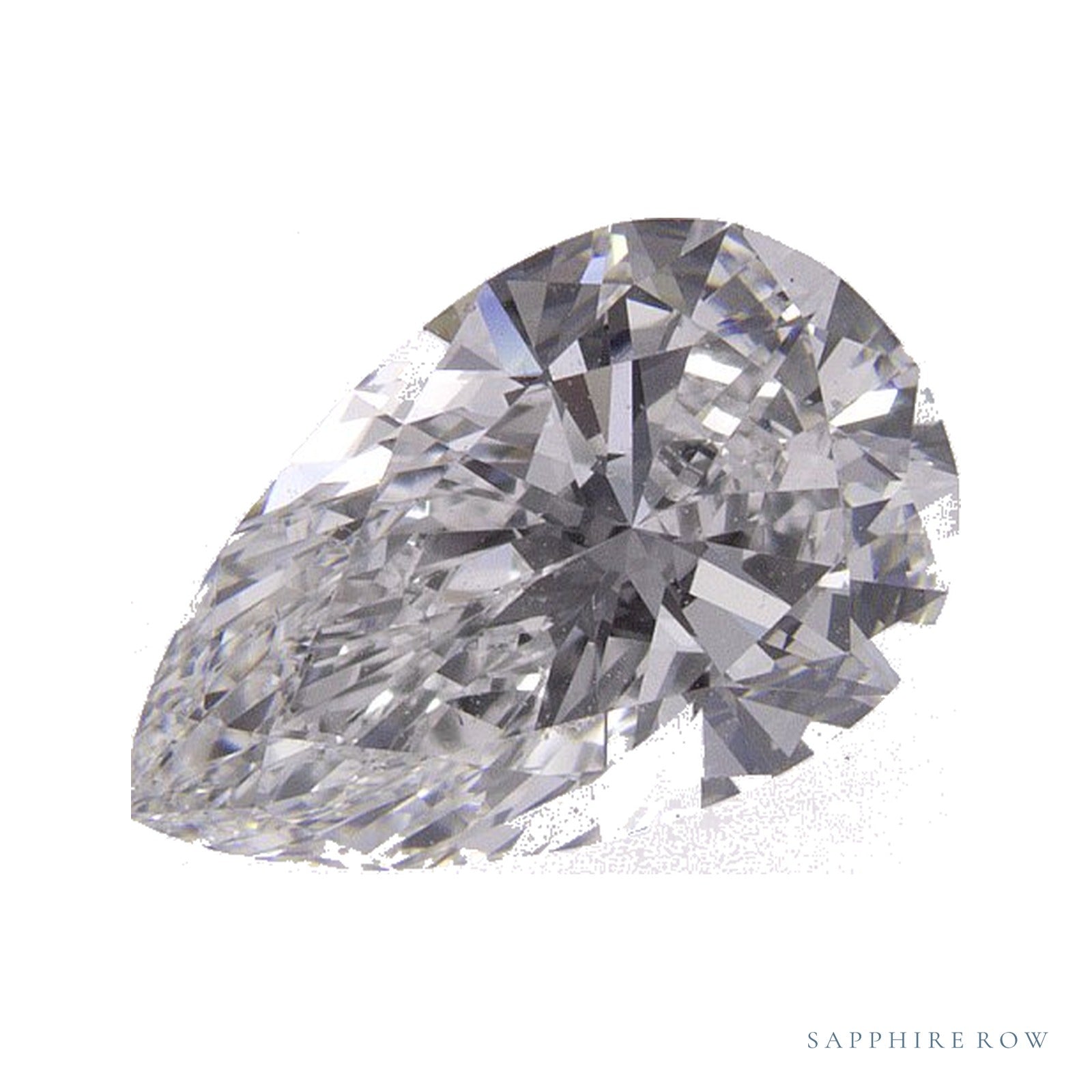 1.21 ct natural diamond, pear cut | Sapphire Row · cut4