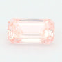 1.21 ct lab-grown fancy vivid pink diamond, emerald cut | Sapphire Row · cut7