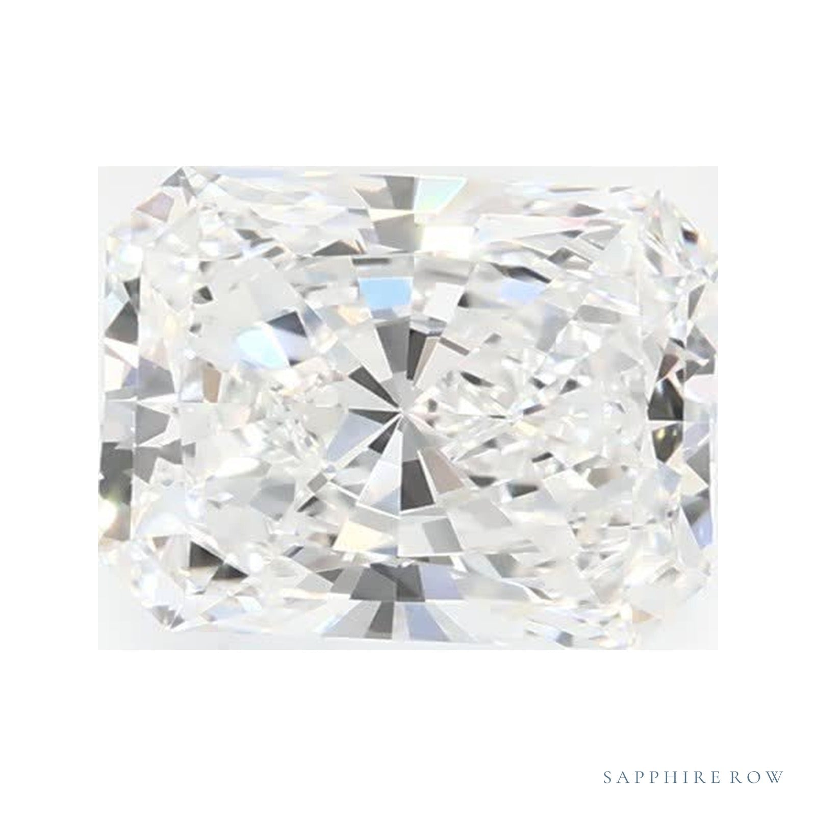 1.21 ct lab-grown diamond, radiant cut | Sapphire Row · cut4